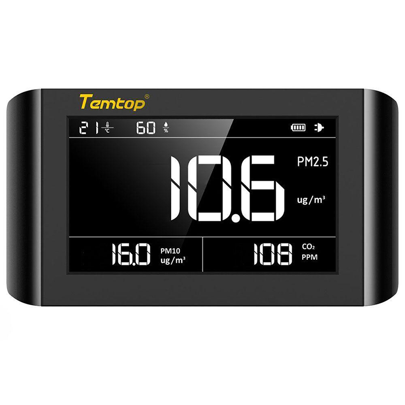 Temtop P1000 CO2 Air Quality Monitor